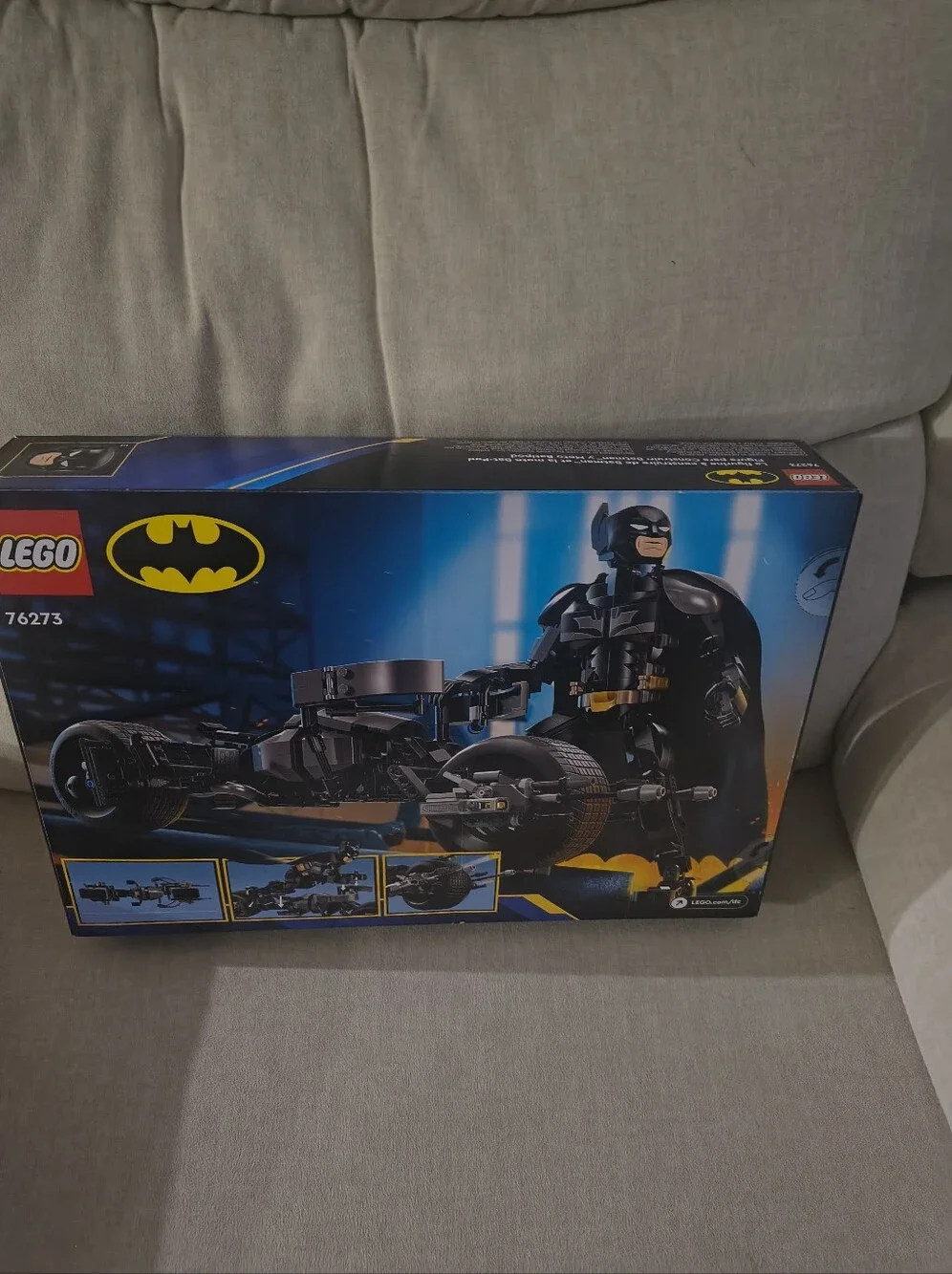 Lego Batman Construction Figure And The Bat-Pod Bike NIB